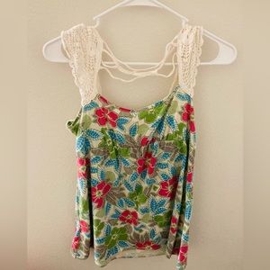 Hawaiian Crochet Shirt